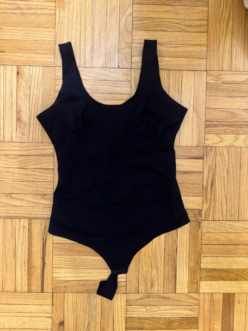 Pinsy Scoop Tank Long Bodysuit - Picture 2 of 8